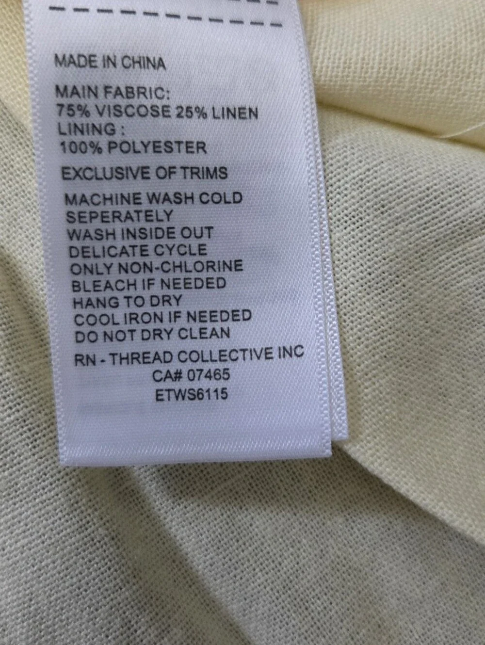 NWT-Ellen Tracy Linen Blend Scoop Neck Fitted Bodice Front Slit Midi Dress- Sz M - Picture 5 of 15